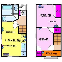 物件間取画像